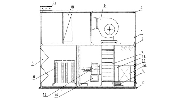 疊式轉輪除濕機